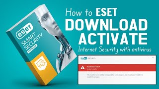 How to ESET internet security d o w n l o a d \u0026 A c t i v a t e in Windows 11 - 100% Work