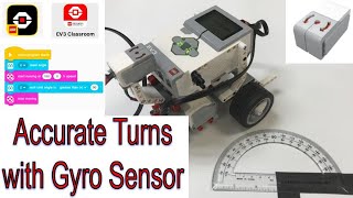 Gyro Turns with EV3 Classroom app