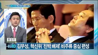 김무성·김문수, 혁신 시작하기도 전에 ‘전권’ 마찰_채널A_뉴스TOP10