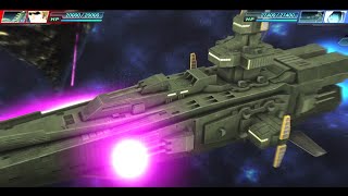 【SDガンダム Gジェネレーション ジェネシス】マゼラン＆サラミス VS ムサイ　戦艦支援攻撃 |  Magellan \u0026 Salamis VS Musai