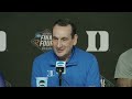 duke final four postgame press conference 2022 ncaa tournament