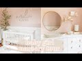 BABY GIRL NURSERY TOUR & ORGANIZATION