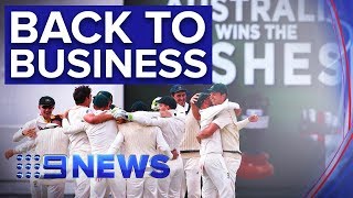 Australia focused on series win after retaining Ashes | Nine News Australia