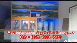 Hub 0821-2331-7373, Pemasangan depot air minum isi ulang di Medan Sunggal