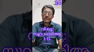 വി:ഖു: സൂറ: ഖാരിഅ 1_11 / Ayyoobkayakool/Right light