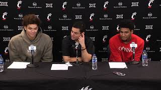 Cincinnati Men's Basketball | Wes Miller, Dan Skillings, Dillon Mitchell Recap Crosstown Shootout