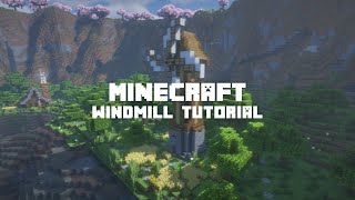 Minecraft | How to build a Windmill | Tutorial