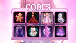 ALL CODES IN NEW YEARS UPDATE 😱🎉 | DRESS TO IMPRESS