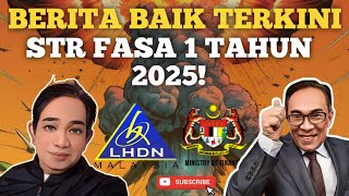 SYABAS! BERITA BAIK STR FASA 1 DI BULAN JANUARI 2025.