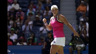 Zarina Diyas vs. Ashleigh Barty | US Open 2019 R1 Highlights