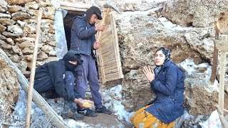 Hidden Treasure Robbery! Two Tricksters Trap Maryam in a Mountain Stone Hut!