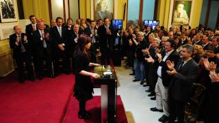 21 de JUN. Cristina Fernández anunció que buscará su reelección. Cadena Nacional