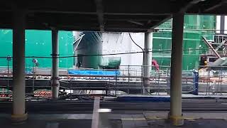 JR山手線 内回り 品川・東京方面行き 左側車窓動画 渋谷(JY 20)→恵比寿(JY 21)