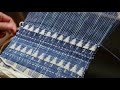 winter trees on a rigid heddle loom