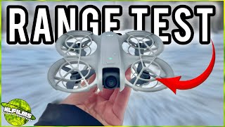 DJI Neo Range Test: Almost Lost the Drone! - How Far Can It Fly?