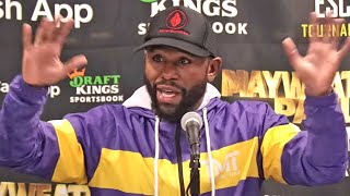 FLOYD MAYWEATHER'S FULL POST FIGHT PRESS CONFERENCE VS LOGAN PAUL - FULL VIDEO