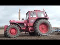 volvo bm tractors plowing