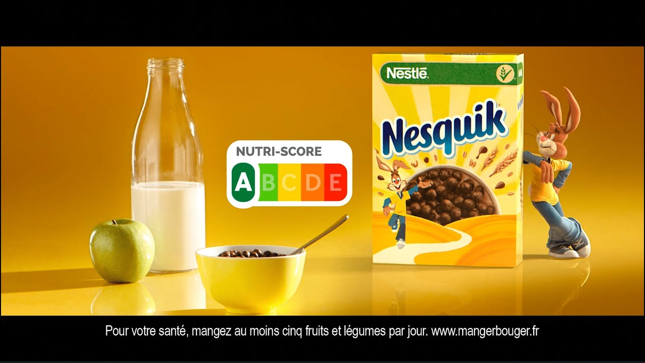 AMÉLIORATION NUTRI-SCORE NESQUIK - YouTube