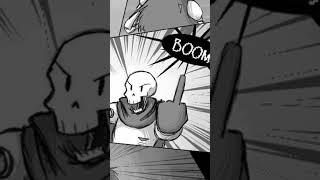 Papyrus's Ultimate Attack! Undertale Comic Dub! #Undertale #Shorts