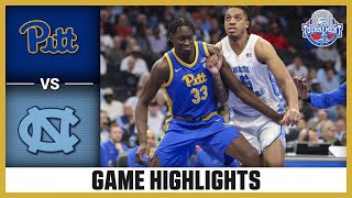 Pitt vs. North Carolina Game Highlights | 2024 ACC Men’s Basketball Tournament