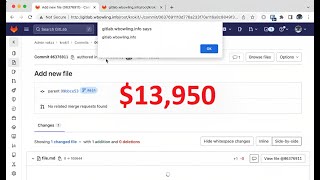 $13,950 Stored XSS on GitLab.