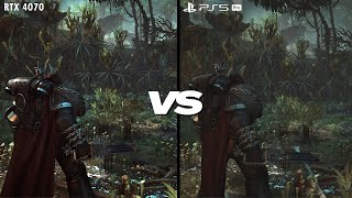 PS5 PRO vs RTX 4070 | Warhammer 40,000 Space Marine 2 | 4K