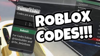 Roblox Vehicle Simulator All Codes 2017