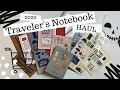 Traveler's Company 2020 Unboxing and Haul: Passport and Regular Traveler's Notebook