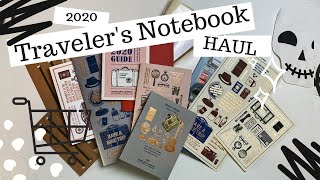 Traveler's Company 2020 Unboxing and Haul: Passport and Regular Traveler's Notebook