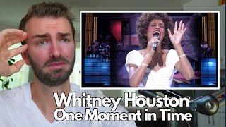 First Time Hearing | Whitney Houston - One Moment In Time - (Live at Grammy, 1989) |