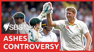 Cricket mayhem at Lord's after Aussie Alex Carey stumps Jonny Bairstow in Ashes test | SBS News