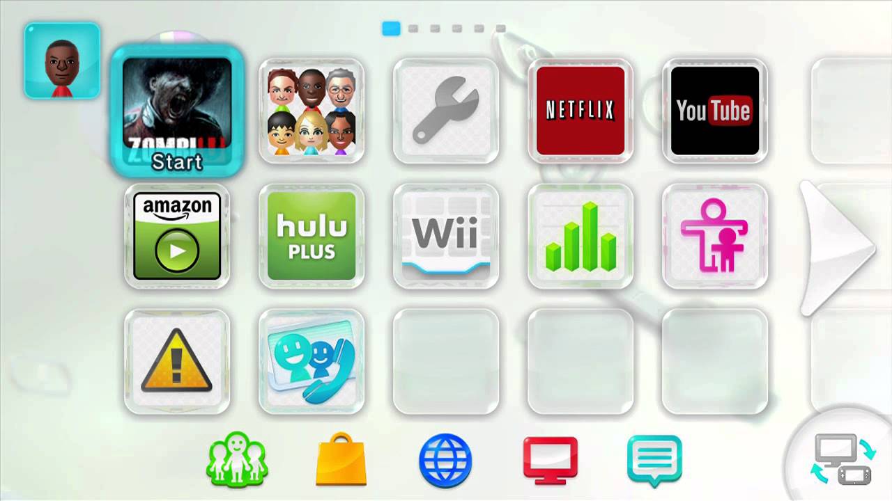 Wii U Home Menu Walkthrough - YouTube