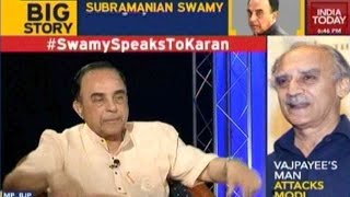 To The Point : Dr Subramanian Swamy In Conversation With Karan Thapar