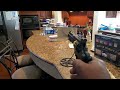 Vigilante air pellet pistol using Bug-a-salt magazine ammo! Awesome  👌