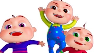 Five Little Babies Jumping On The Bed | 3d Rhymes | Nursery Rhymes For Babies