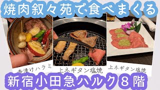 【焼肉】叙々苑に行ってお腹いっぱい食べてきたら一体いくら？【新宿小田急ハルク】