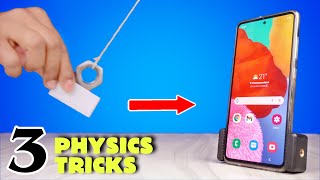 3 Amazing Physics Tricks || Science Cool Experiments