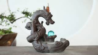 Dragon Backflow Incense Burner