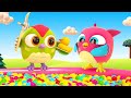 Baby cartoons & videos for kids. A toy duck & a toy fish. Learn colors for kids with toys for babies