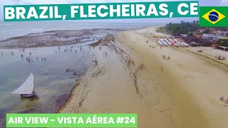 [4K] BRAZIL 🇧🇷✈️- Flecheiras - Ceará - Aerial Relaxation Drone Film View - Vista aérea #24