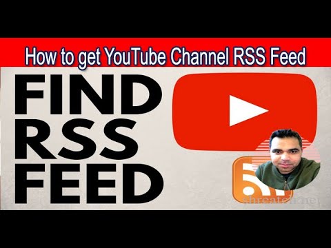How To Get Youtube Channel Rss Feed Youtube