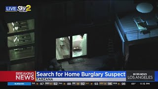 LAPD investigating a hot prowl burglary in Tarzana