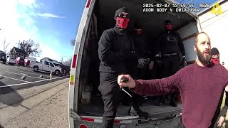 Body cam footage shows police interact with neo-Nazis after demonstration in Cincinnati area