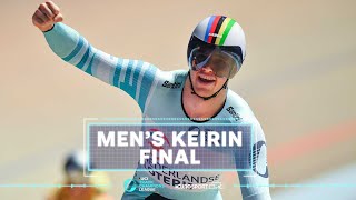 Superb performance of Harrie Lavreysen at the Keirin final | UCI Track Champions League - Panevézys