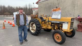 AUCTION Feb. 23, Sunday, International Harvester 238 Tractor and Ford 951 Special 4' Brush Hog