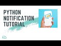 PYTHON PUSH NOTIFICATION TUTORIAL | PYTHON CODING TUTORIAL FOR BEGINNERS