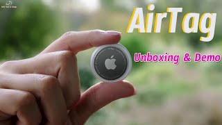 Apple AirTags Unboxing Demo || AirTags Unboxing and Review || apple airtags price in india