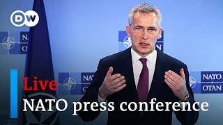 WATCH LIVE: NATO chief Stoltenberg holds press conference on Ukraine