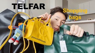 Telfar Bag Haul🖤💚💛 / 텔파 가방 3가지 사이즈 리뷰 + 스타일링