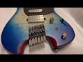 unboxing ibanez qx54qm bsm